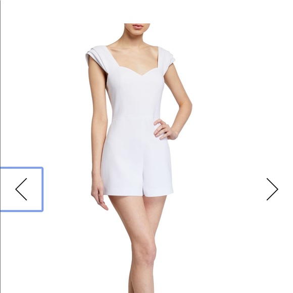 Alice and Olivia Romper White, size 2 worn once - Picture 1 of 2